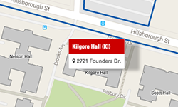 Kilgore Hall Map